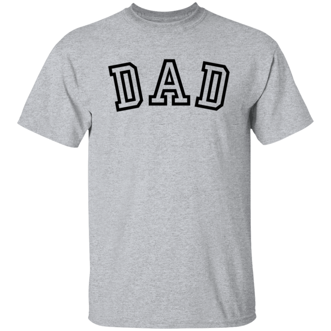 DAD | Black Letters | Tshirt