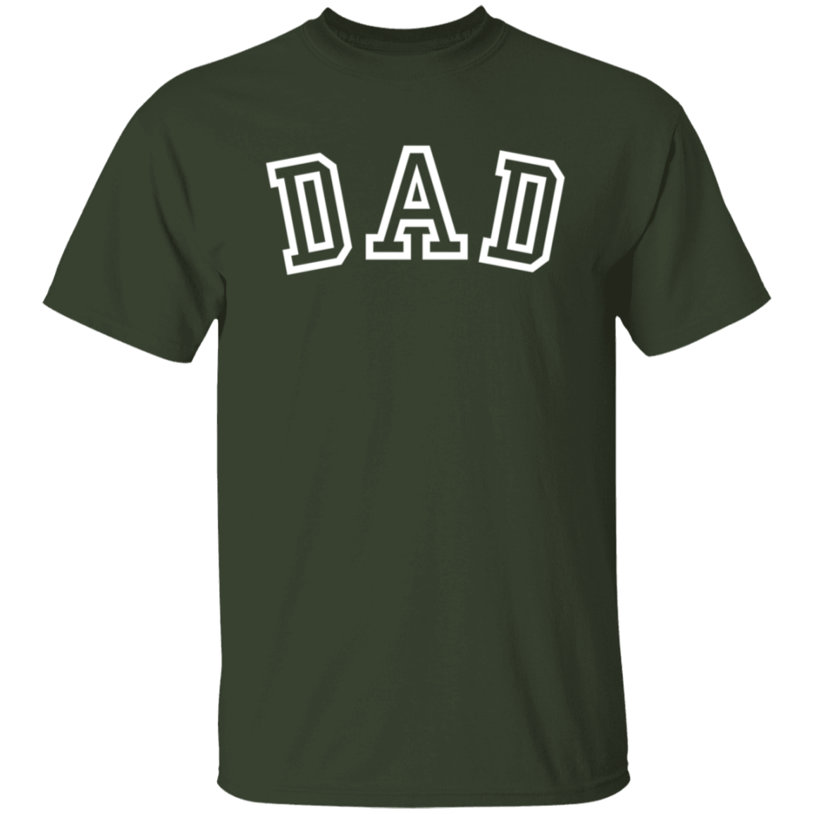 DAD | White Letters | T-Shirt