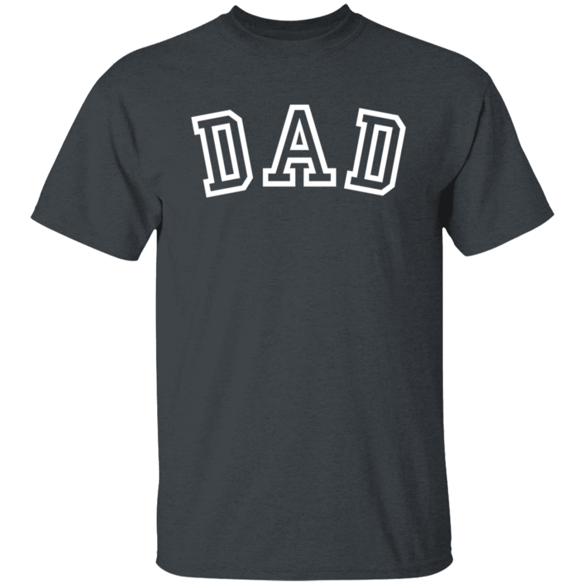 DAD | White Letters | T-Shirt