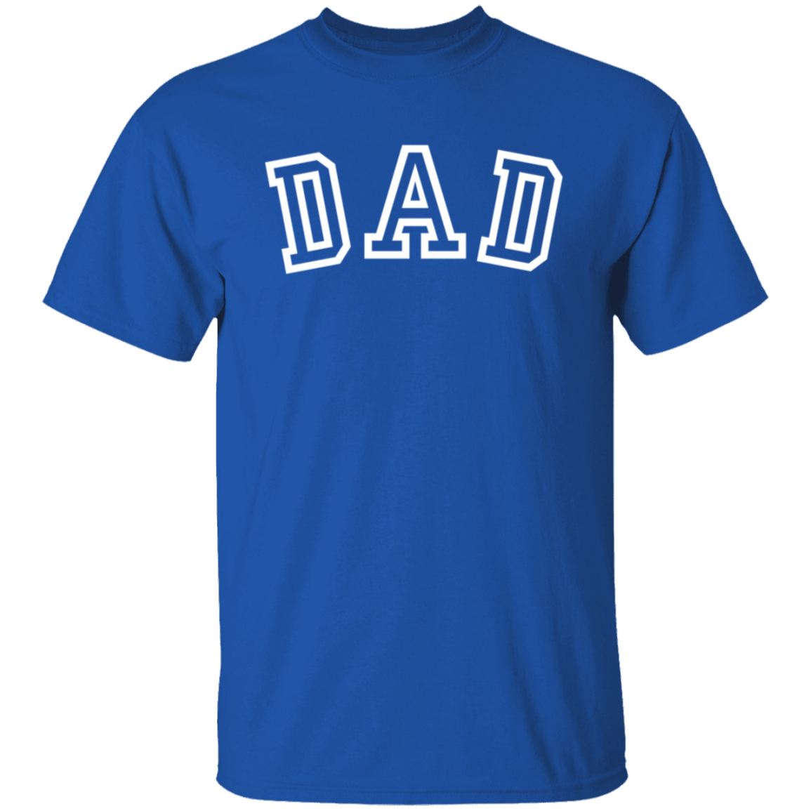 DAD | White Letters | T-Shirt