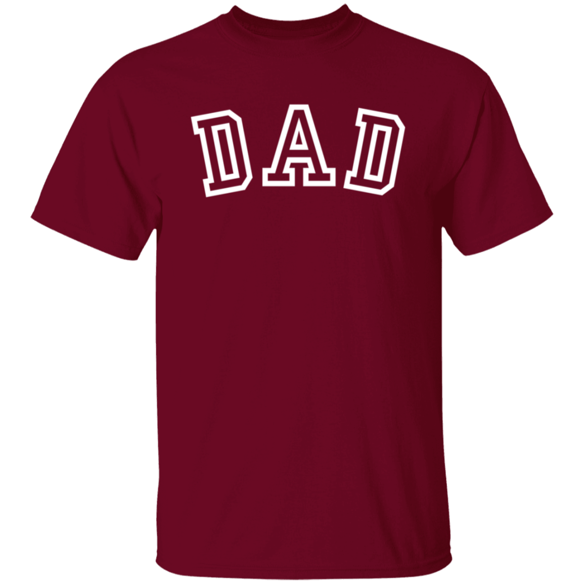 DAD | White Letters | T-Shirt