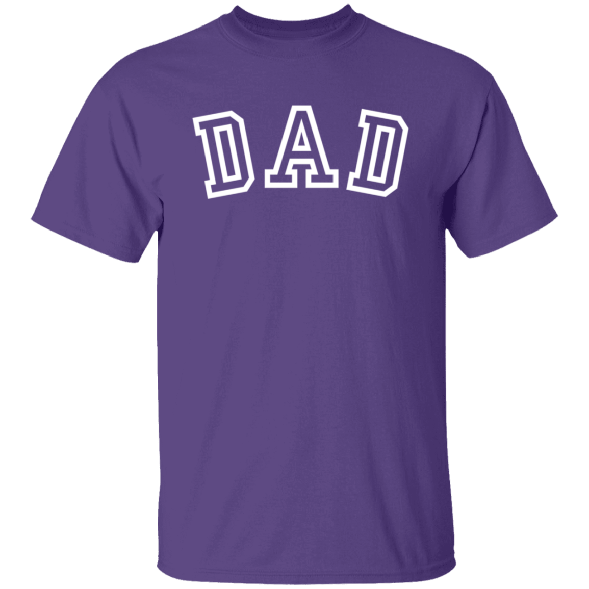 DAD | White Letters | T-Shirt
