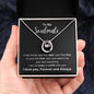 To My Soulmate | Black Message Card - Lucky In Love Necklace