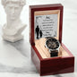 To My Dad | Gift Watch | I Want To Invent A Time Machine | Father's Day Gift - Openwork Watch