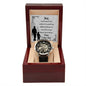 To My Dad | Gift Watch | I Want To Invent A Time Machine | Father's Day Gift - Openwork Watch