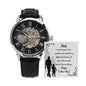 To My Dad | Gift Watch | I Want To Invent A Time Machine | Father's Day Gift - Openwork Watch