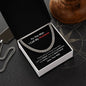 To The Man I Call My Husband | Cuban Link Chain Necklace