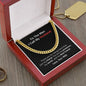 To The Man I Call My Husband | Cuban Link Chain Necklace