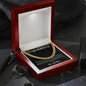 Congratulations Graduate | You Got This | For Son | Black Message Card - Cuban Link Necklace