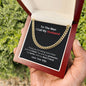To The Man I Call My Husband | Cuban Link Chain Necklace