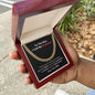 To The Man I Call My Husband | Cuban Link Chain Necklace