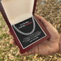 To The Man I Call My Husband | Cuban Link Chain Necklace
