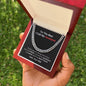 To The Man I Call My Husband | Cuban Link Chain Necklace