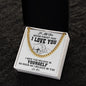 My Son| Believe in Yourself - Cuban Link Chain
