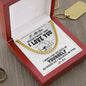 My Son| Believe in Yourself - Cuban Link Chain