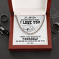 My Son| Believe in Yourself - Cuban Link Chain