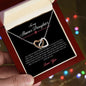 My Bonus Daughter| Life Gave Me You - Interlocking Hearts Necklace