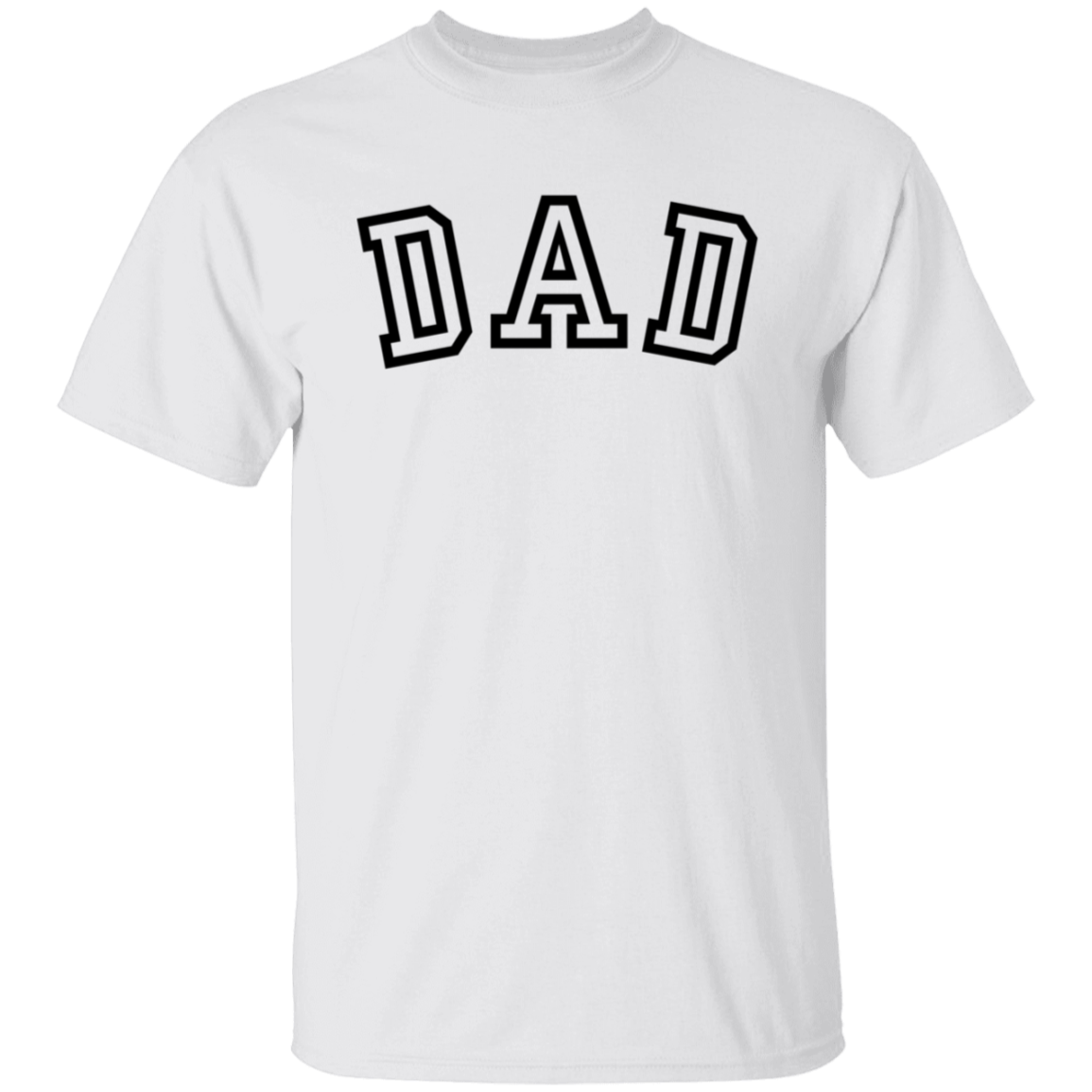 DAD | Black Letters | Tshirt