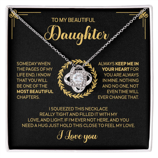 My Beautiful Daughter| Most Beautiful Chapters - Love Knot Necklace